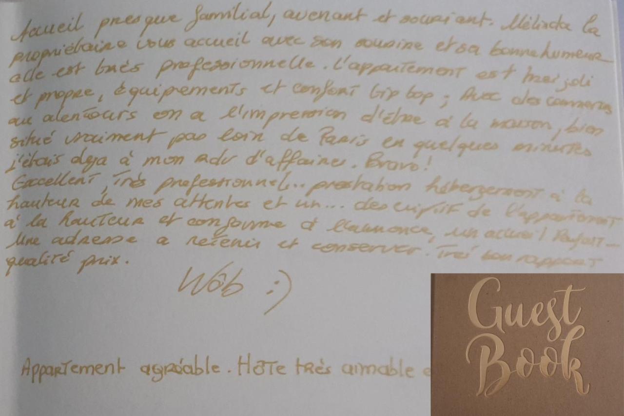 Apartmán Le Charme Haussmannien-10 Min Paris Argenteuil Exteriér fotografie